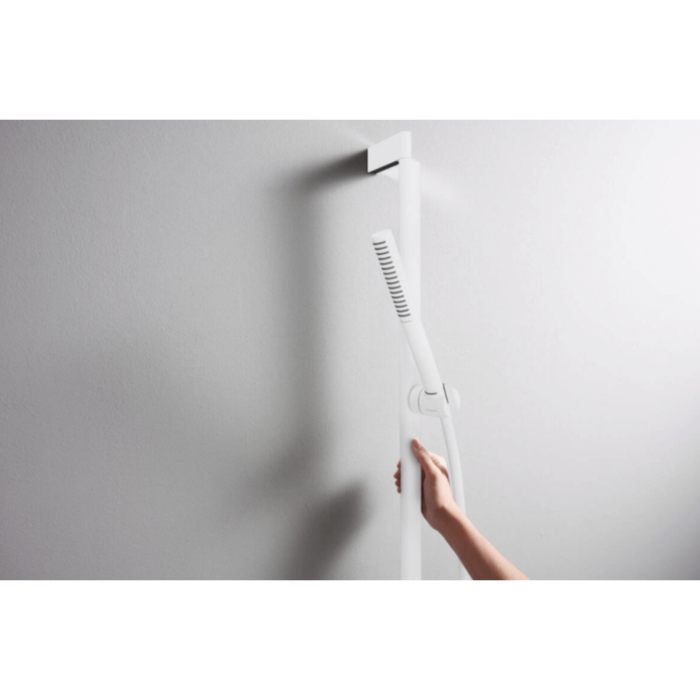 Ручная душевая лейка HANSGROHE Pulsify S 100, 1 насадка EcoSmart+, 24126700