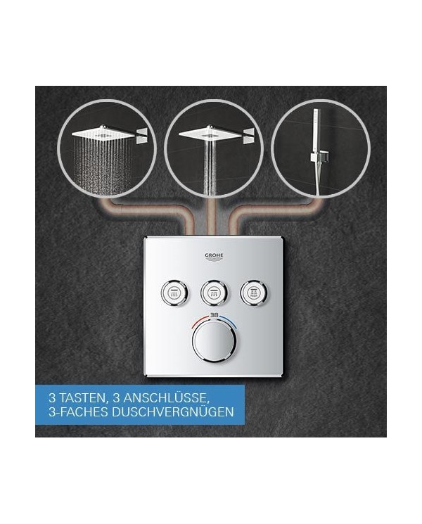 Термостатическая часть GROHE Grohtherm SmartControl, 29126000