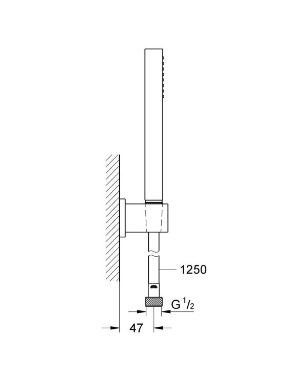 Набор для ручного душа GROHE Euphoria Cube Stick, 26405000