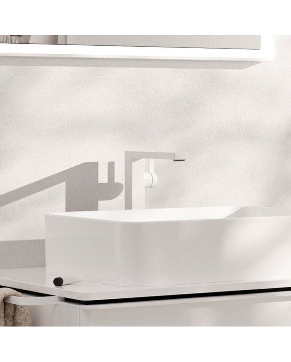 Izlietnes jaucējkrāns ar apakšējo vārstu HANSGROHE Tecturis E 240 EcoSmart+, 73070700