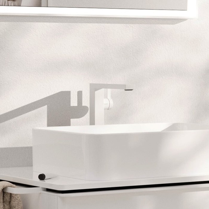 Washbasin faucet with bottom valve HANSGROHE Tecturis E 240 EcoSmart+, 73070700