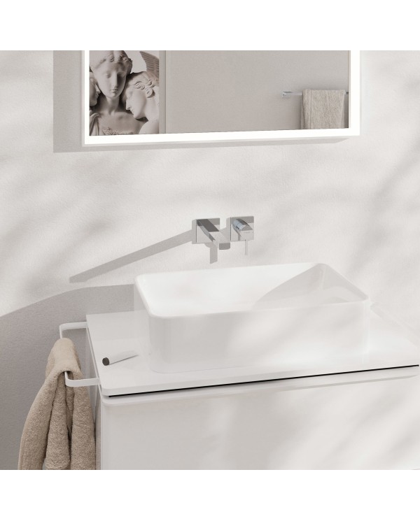 Priekšsienas jaucējkrāns izlietnei HANSGROHE Tecturis E 230 mm EcoSmart+, 73051000