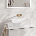 Priekšsienas jaucējkrāns izlietnei HANSGROHE Tecturis E 230 mm EcoSmart+, 73051140