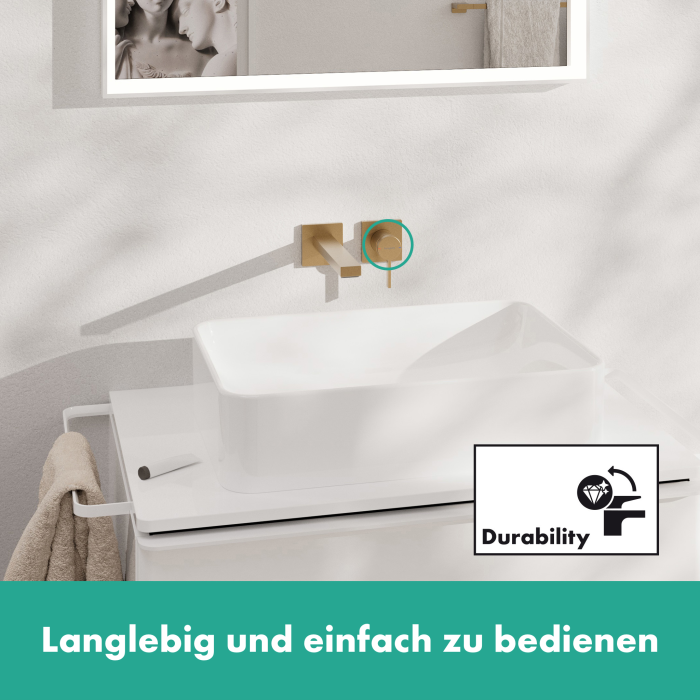 Скрытый смеситель для умывальника HANSGROHE Tecturis E 230 mm EcoSmart+, 73051140