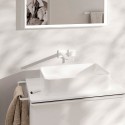 Priekšsienas jaucējkrāns izlietnei HANSGROHE Tecturis E 230 mm EcoSmart+, 73051700