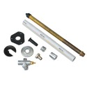 Neužšąlantis lauko čiaupas su prailginimo rinkiniu KEMPER Frosti XL 150 / 780 mm storio sienoms, 5780501500+5780000200