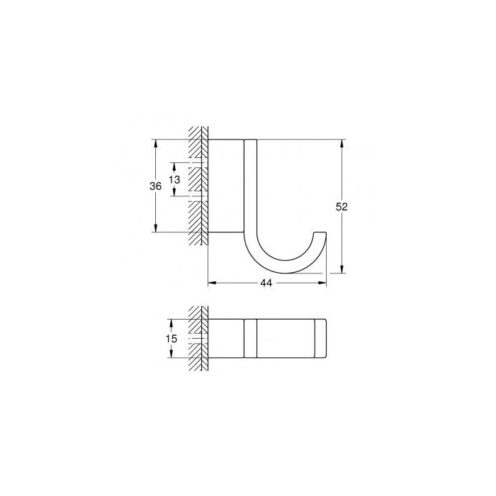 Āķis handbola GROHE izlasei, 41039DC0