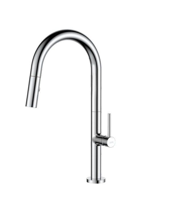 Kitchennis (plautuvės) maišytuvas su ištraukiama žarnele EU 1 jet, EU1578