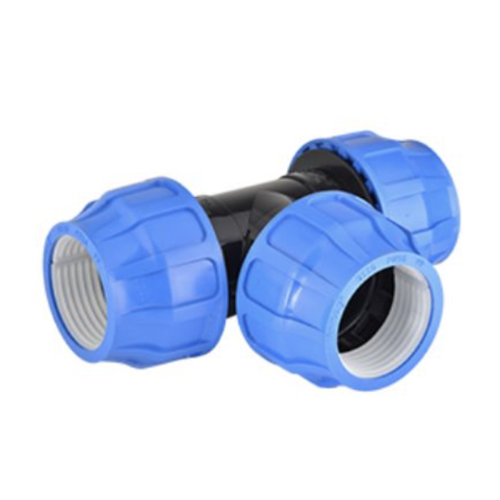 Пластиковый герметичный тройник для полиэтиленовых труб PIMTAS 40 x 40, EX70001303