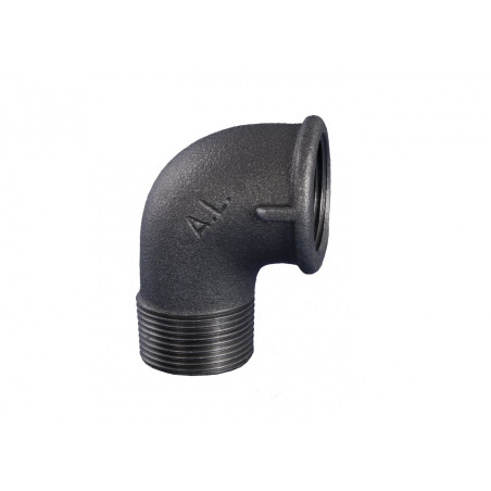 Küünarnukiks pidi olema GRODITZER FITTINGS (A.L.) 1/2"" v/väljapoole. - 90°, must