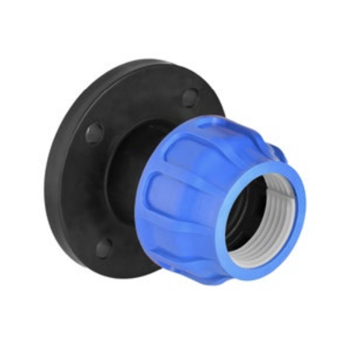 Plastmasas cieši pieguļošs savienojums ar PE caurules atloku PIMTAS 75 x 2 1/2 " A, EX70002504