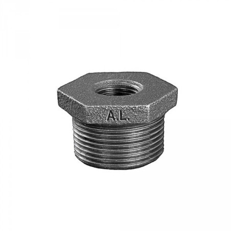 Reducējošais aprīkojums (A.L.) 1 1/4"x 1", melns