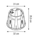 Revision box for closing valve PIMTAS 10", EX70003401