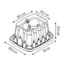 Revision box for the closing valve PIMTAS 12" Standard, EX70003500