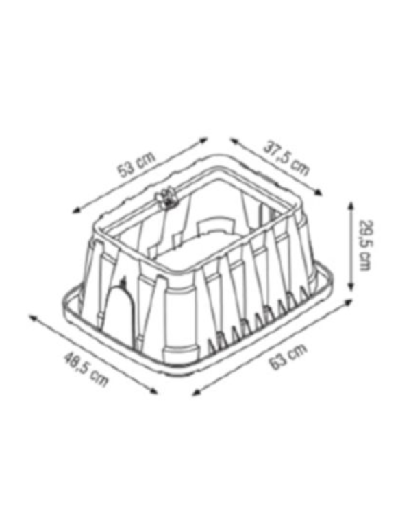 Revizinė dėžė uždarymo ventiliui PIMTAS 14" Jumbo, EX70003501