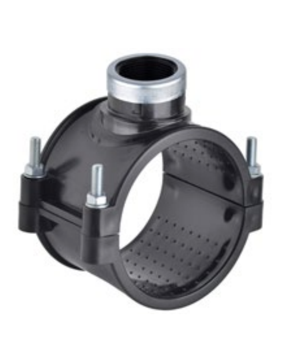 Plastmasas iespīlēšanas suports PE caurulei PIMTAS 110 x 3/4" vidū, EX57700110252