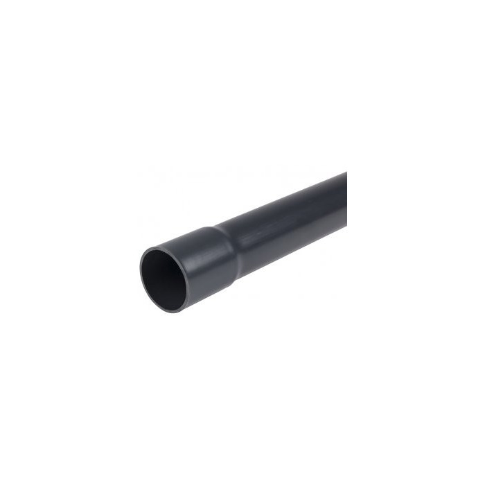 Caurule ar uzmavu PVC-U PİMTAS 90 x 4,3 mm (PN10) - 3 metri