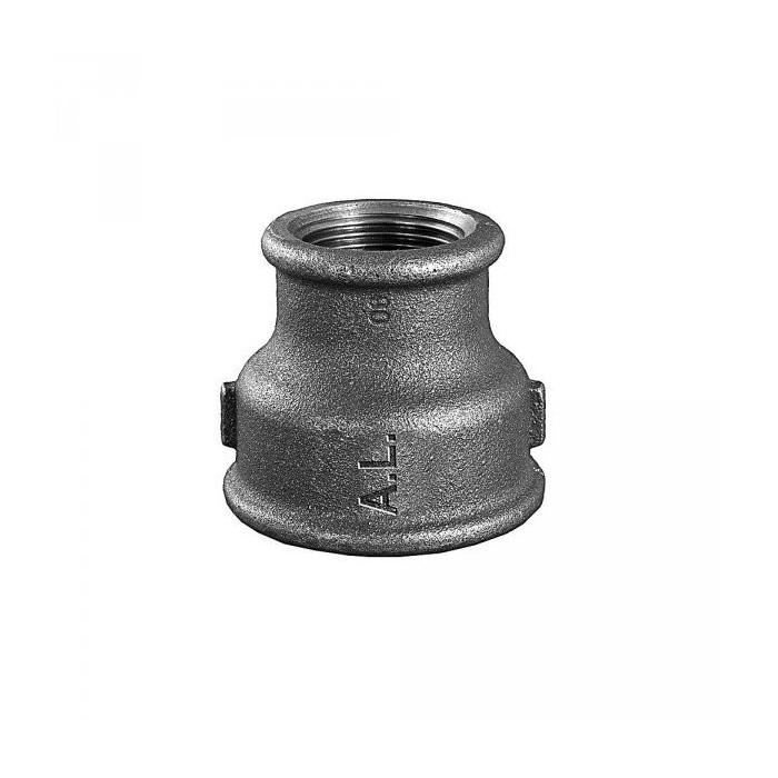 Mova reduced intended GRODITZER FITTINGS (A.L.) 1 1/4"x 1"" v/v, black