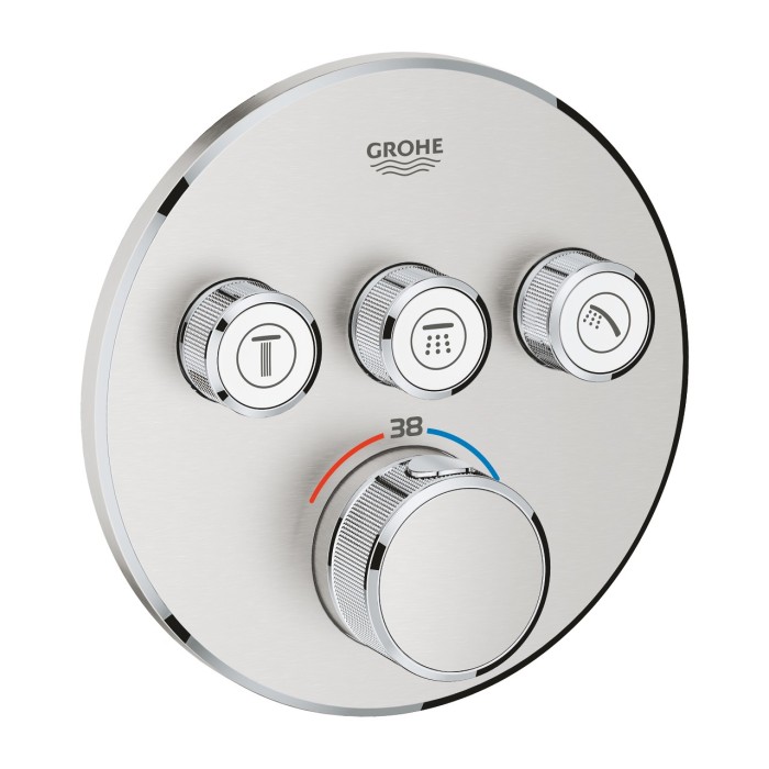 Thermostatic part GROHE Grohtherm SmartControl, 29121DC0