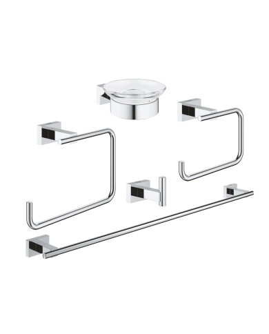 Aksesuāru komplekts GROHE Essentials Cube 5 in 1, 40758001