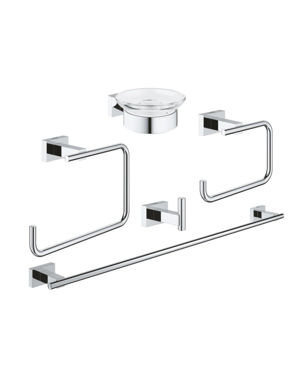 Aksesuāru komplekts GROHE Essentials Cube 5 in 1, 40758001