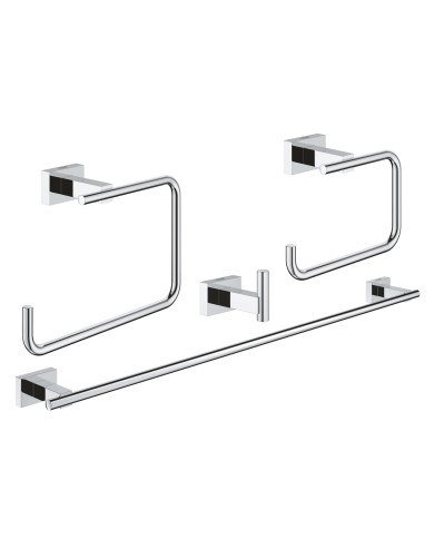 Accessories set GROHE Essentials Cube 4 in 1, 40778001