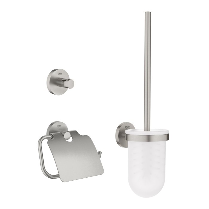 Tarvikute komplekt GROHE Essentials City WC 3 in 1, 40407DC1