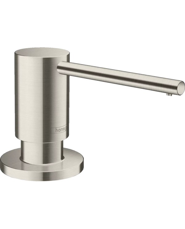Ziepju dozatori HANSGROHE nerūsējošais tērauds, 40438800