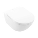 Pakabinamas unitazas VILLEROY & BOCH Universo Twist flush su slow close dangčiu ir ceramic plus danga