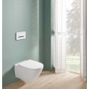 Suspended toilet VILLEROY & BOCH Universo Twist flush with slow close cover and ceramic plus coating