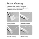 Piekaramā ierīce ar bidē funkciju "TECE" (10 pret 1) "SET2 Rimless" ar sēdekļa un pārvalka komplektu ar priekšsienas rāmi un pog