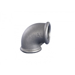 Alkūnė ketinė GRODIZINGOS JUNGIAMOSIOS DETALĖS (A.L.) 3/4"" v/v - 90°, cinkuotos