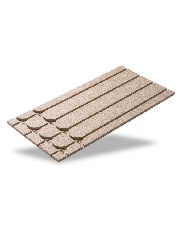 Milled dry system board with bend SEALO floor MFP 1200 x 600 x 22 mm / 150 mm