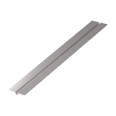 Aliuminio reflektorius SEALO grīda DN 16-17 (145 x 1000 mm) / 150 - 0,5 mm, perforētas