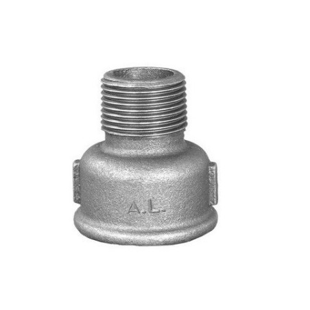 Соединитель был разработан компанией GRODITZER FITTINGS (A.L.) 1 1/2"x 1 1/4"" v/наружу, оцинкованный