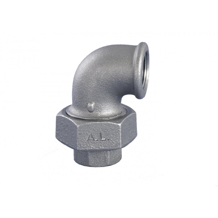 Disassemblable corner connection intended groditzer fittings (A.L.) 3/4"" v/v, cincincted
