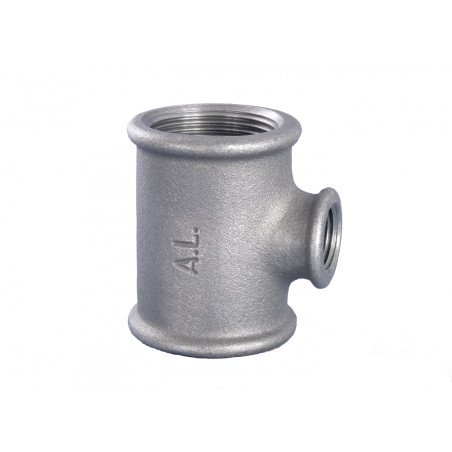 Tee samazināts nolūks GRODITZER FURNITŪRA (A.L.) 1 1/2"x 3/4"" x 1 1/2", cinkota