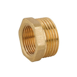 Reduction brass CAVALETTO 3/8"" x 1/4"" outside. / avg.