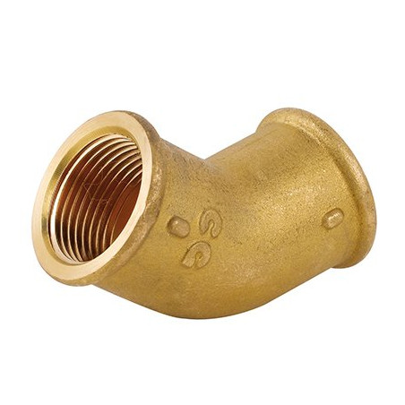 Elkoņa misiņš CAVALETTO 3/4"" v/v - 45°