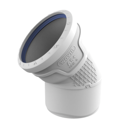 Small noise internal sewage elbow WAVIN AS+ 110 x 45°