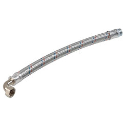 Vibratsioonivastane voolik küünarnukiga LUXOR 1"" keskel / väljas L80 cm