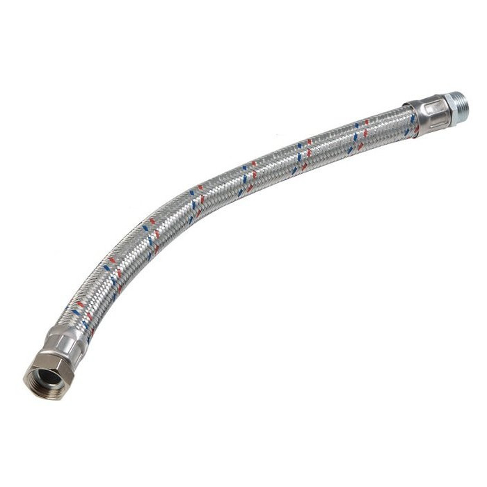 Pretvibrācijas šļūtene taisna LUXOR 1"" vidū / ārpusē L80 cm