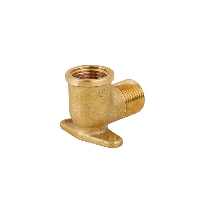 Elbow fixed brass CAVALETTO 1/2"" v/outward. - 90°