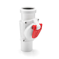 Check valve for drains KARMAT DN 50, vertical
