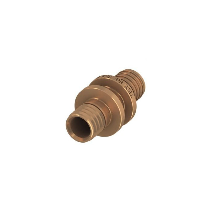 Straight connection TECEflex, bronze (Available in various diameters)