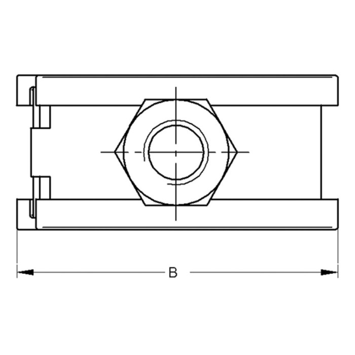 Kinnitus mürasummutussõlmega MEFA 18 mm (M8)