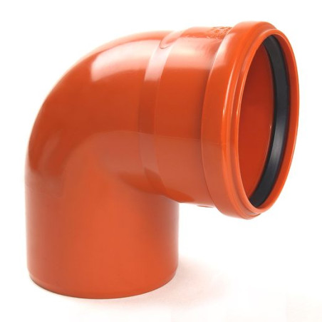 Отвод наружной канализации WAVIN 250 x 90°