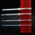 Plastikiniai užtraukiami dirželiai 7.8 x 550 mm, balta (100 vnt)