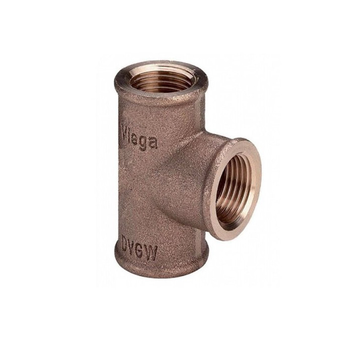 Kolmepealine pronks VIEGA 1/2"" v/v/v