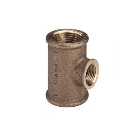 Trident reducēta bronza VIEGA 3/4"x 1/2"" x 3/4"" v/v/v